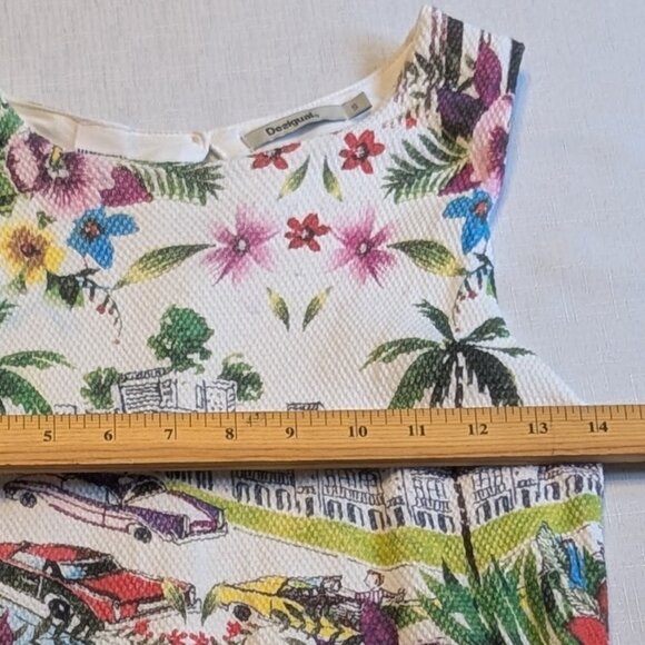Desigual Anna Laura S Summer City Tropical Print Dress - Picture 4 of 13